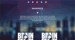 Desktop Screenshot of brainfreezeuae.com