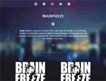 Tablet Screenshot of brainfreezeuae.com